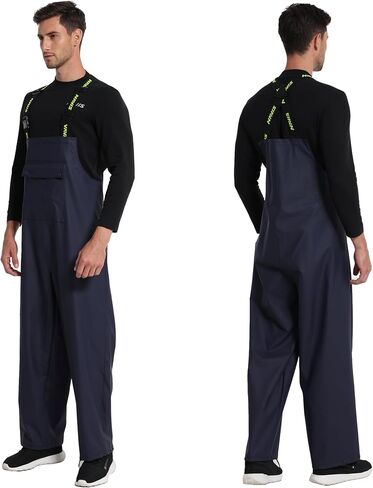 وزرة مريلة Workwear للرجال المقاوم للمياه القابلة للتعديل لصيد الأسماك والعمل في الهواء الطلق in Kuwait