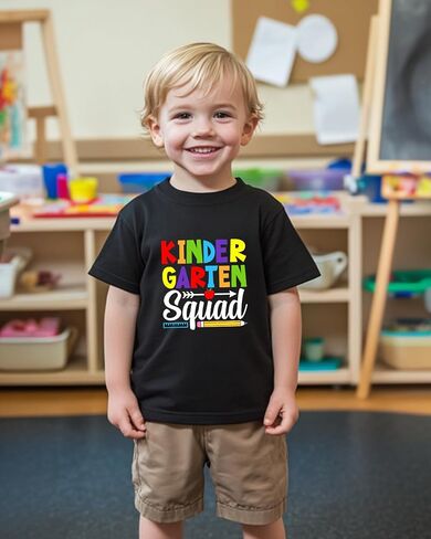 Kindergarten Shirt for Girls Boys Kids Toddler First Day of School Shirts Back to School in My Kindergarten Era Tshirt 2T-7Y in Saudi Arabia