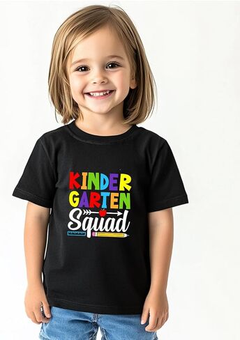 Kindergarten Shirt for Girls Boys Kids Toddler First Day of School Shirts Back to School in My Kindergarten Era Tshirt 2T-7Y in Saudi Arabia