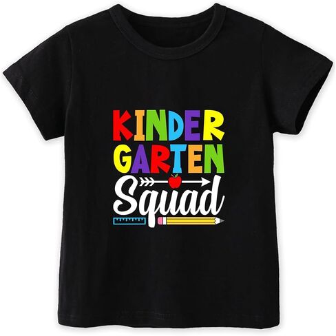 Kindergarten Shirt for Girls Boys Kids Toddler First Day of School Shirts Back to School in My Kindergarten Era Tshirt 2T-7Y in Saudi Arabia