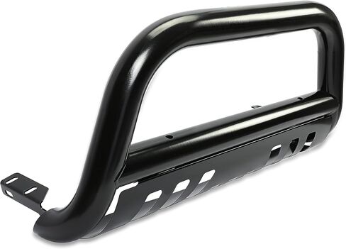 Bull Bar Compatible with 2005-2015 Nissan Armada, 2004-2015 Nissan Titan Brush Guard Front Bumper Grill Grille Guard Protector Brush Push Bar W/Skid Plate Steel Power Coated Black in Kuwait