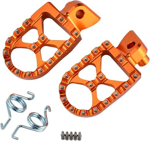 دواسات مسند القدمين الأوتاد المتوافقة مع KTM 65SX 2009-18 85SX 2003-17 125SX/250-450SX-F 1998-15 250SX 1998-16 125-530 EXC/EXC-F 1998-16 150-300XC 2006-16 250-450XC-200 2008-15 ، in Saudi Arabia