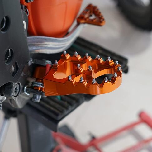 دواسات مسند القدمين الأوتاد المتوافقة مع KTM 65SX 2009-18 85SX 2003-17 125SX/250-450SX-F 1998-15 250SX 1998-16 125-530 EXC/EXC-F 1998-16 150-300XC 2006-16 250-450XC-200 2008-15 ، in Saudi Arabia