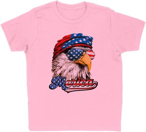Patriotic Eagle Kids T-Shirt Youth in Saudi Arabia