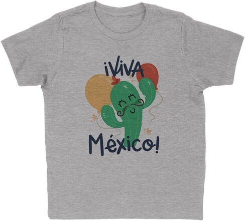 Viva Mexico Cactus Kids T-Shirt Youth in Saudi Arabia
