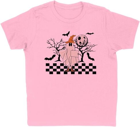 Retro Hitchhiking Ghost Kids T-Shirt Youth in Saudi Arabia