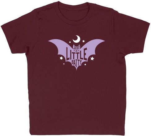 Just a Little Batty Kids T-Shirt Youth in Saudi Arabia