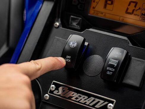 مفتاح التجاوز التفاضلي SuperATV متوافق مع 2019+ Honda Talon 1000x ، 2019+ Honda Talon 1000r ، 2020+ Honda Talon 1000x-4 ، راجع التركيب ، ويتم تثبيته بسهولة مع موصلات OEM ، in Saudi Arabia
