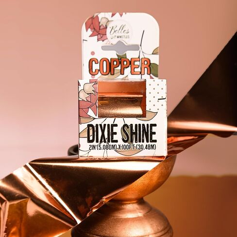 Dixie Belle Dixie Shine | Gold | 2" x 50’ Luster Roll for DIY Projects | Metallic Application for Refinishing Projects in Saudi Arabia