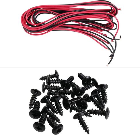 FreeMotor802 متوافق مع 2021-2024 Ford F-150 (باستثناء طرز Raptor و Lightning) Fender Flares ، R style Reste Black Pp Wheel Cover Fender Trim Mud Guards 4pc Set in Kuwait