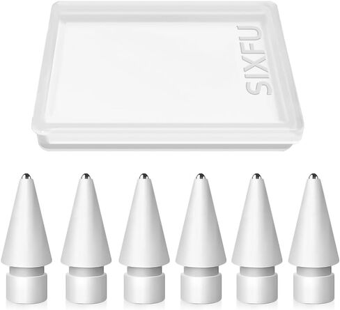 Replacement Pencil Tips for Apple Pencil, Durable Pencil Nibs Set for Apple Pencil Tip(12 PCS) in Saudi Arabia