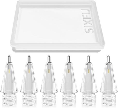 Replacement Pencil Tips for Apple Pencil, Durable Pencil Nibs Set for Apple Pencil Tip(12 PCS) in Saudi Arabia