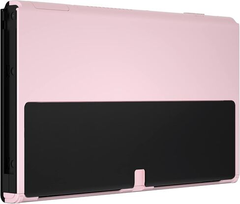 لوحة خلفية باللون الأخضر والأرجواني الشديد من الحرباء لمفتاح OLED، غلاف بديل ناعم الملمس يمكنك صنعه بنفسك لوحدة تحكم Nintendo Switch OLED - غلاف JoyCon ومسند غير متضمنين in Saudi Arabia