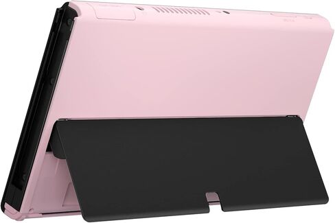 لوحة خلفية باللون الأخضر والأرجواني الشديد من الحرباء لمفتاح OLED، غلاف بديل ناعم الملمس يمكنك صنعه بنفسك لوحدة تحكم Nintendo Switch OLED - غلاف JoyCon ومسند غير متضمنين in Saudi Arabia