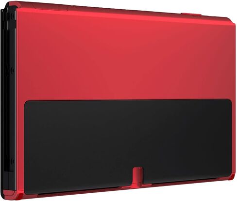 لوحة خلفية باللون الأخضر والأرجواني الشديد من الحرباء لمفتاح OLED، غلاف بديل ناعم الملمس يمكنك صنعه بنفسك لوحدة تحكم Nintendo Switch OLED - غلاف JoyCon ومسند غير متضمنين in Saudi Arabia