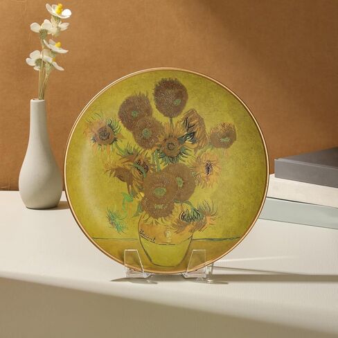 شاشة Honeydak Acrylic Plate Stand Clear Easel Stand لألبومات إطار لوحة الصورة سجل مجلة اللوح اللوحية اللوحة البريدية كتب الكتب ديكور الطاولة للمنزل والمكاتب ، 8 × 4 × 4 بوصات in Saudi Arabia