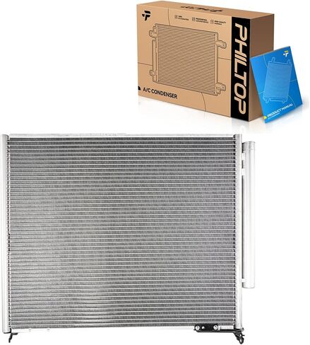 PHILTOP 73870 Air Conditioning A/C Condenser Compatible with Toyota 4Runner 2010-2020 with Drier Replace# 8846060430 TO3030317 in Saudi Arabia