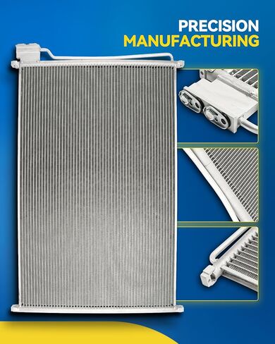 PHILTOP 73870 Air Conditioning A/C Condenser Compatible with Toyota 4Runner 2010-2020 with Drier Replace# 8846060430 TO3030317 in Saudi Arabia
