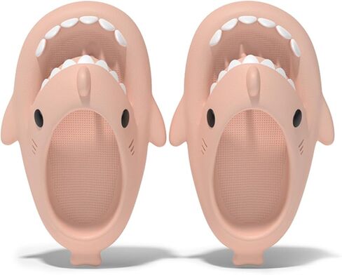 شبشب شارك فليب فلوب للنساء والرجال، صنادل استحمام مريحة من الفوم لدعم قوس القدم، مقاومة للماء للفتيات والأولاد والأطفال، شباشب لطيفة in Saudi Arabia