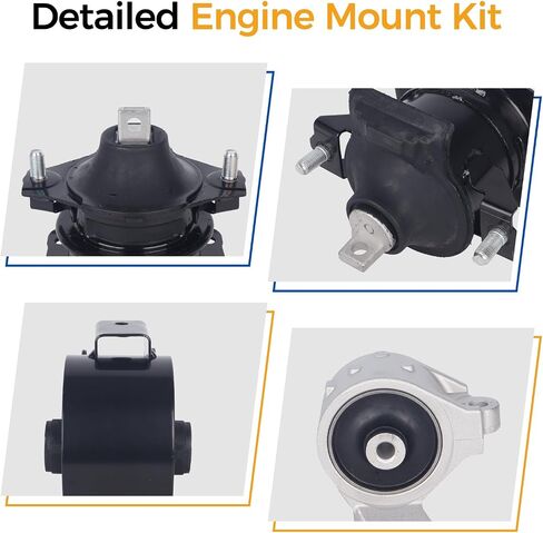 Mount Engine Mount 3.7L V6 FIT لـ Acura MDX 2007-2009 استبدال#A4526HY A65016 A4527HY A65022 in Saudi Arabia