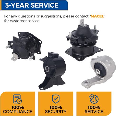 Mount Engine Mount 3.7L V6 FIT لـ Acura MDX 2007-2009 استبدال#A4526HY A65016 A4527HY A65022 in Saudi Arabia