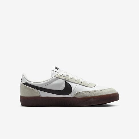 Nike Killshot 2 Big Kids's Shoe (IF0500-100 ، أبيض/فاتح الفضة/اللثة البني الداكن/الأسود) in Saudi Arabia