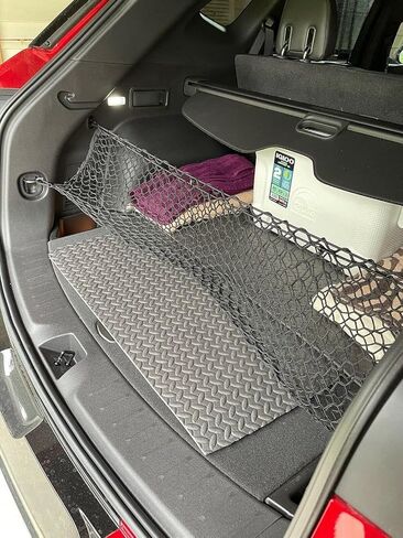 Trunk Organizer Cargo Net for Chevrolet Blazer 2019–2025 – Envelope Style Cargo Net for SUV – Premium Mesh Car Trunk Organizer Vehicle Carrier Storage – Compatible with Chevy Blazer in Saudi Arabia