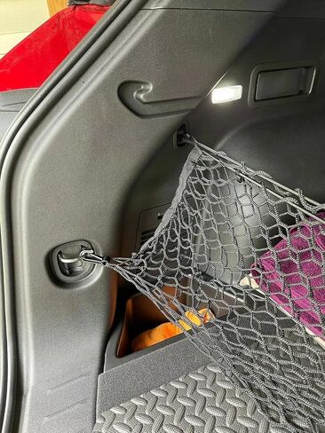 Trunk Organizer Cargo Net for Chevrolet Blazer 2019–2025 – Envelope Style Cargo Net for SUV – Premium Mesh Car Trunk Organizer Vehicle Carrier Storage – Compatible with Chevy Blazer in Saudi Arabia