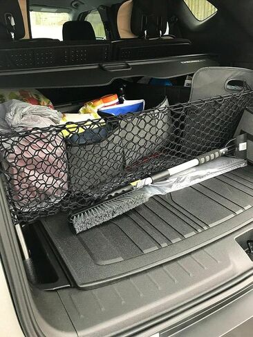 Trunk Organizer Cargo Net for Chevrolet Blazer 2019–2025 – Envelope Style Cargo Net for SUV – Premium Mesh Car Trunk Organizer Vehicle Carrier Storage – Compatible with Chevy Blazer in Saudi Arabia