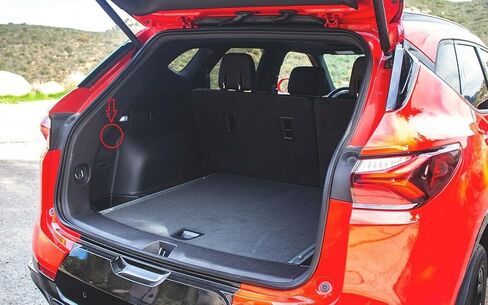 Trunk Organizer Cargo Net for Chevrolet Blazer 2019–2025 – Envelope Style Cargo Net for SUV – Premium Mesh Car Trunk Organizer Vehicle Carrier Storage – Compatible with Chevy Blazer in Saudi Arabia