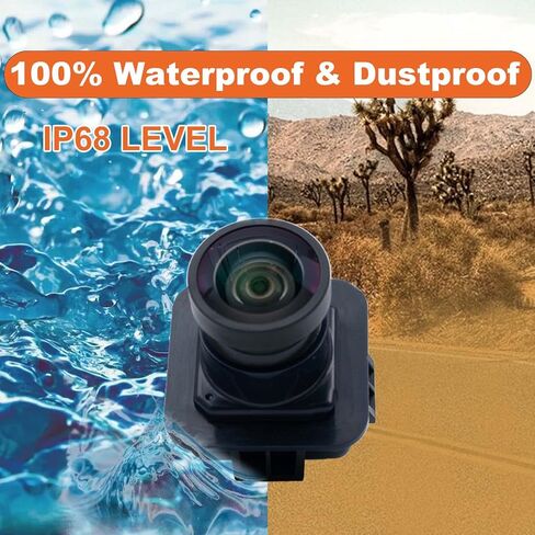 Rear View Backup Camera Compatible with Ford Edge 2011-2015 Lincoln MKX Park Assist Camera 2011-2013 Replaces#BT4Z-19G490-B in Kuwait