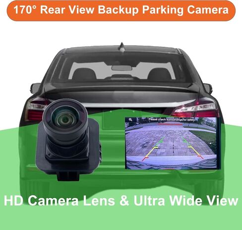 Rear View Backup Camera Compatible with Ford Edge 2011-2015 Lincoln MKX Park Assist Camera 2011-2013 Replaces#BT4Z-19G490-B in Kuwait