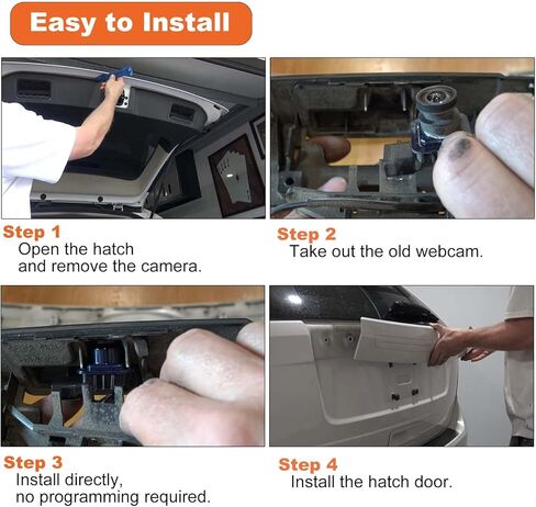 Rear View Backup Camera Compatible with Ford Edge 2011-2015 Lincoln MKX Park Assist Camera 2011-2013 Replaces#BT4Z-19G490-B in Kuwait