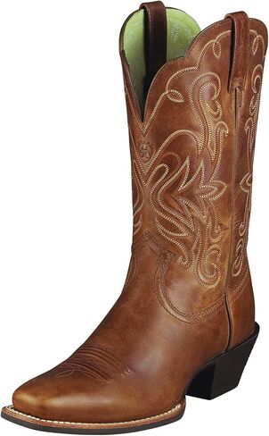 حذاء Ariat النسائي Quickdraw Western Boot Sandstorm/Distressed White 7 in Saudi Arabia