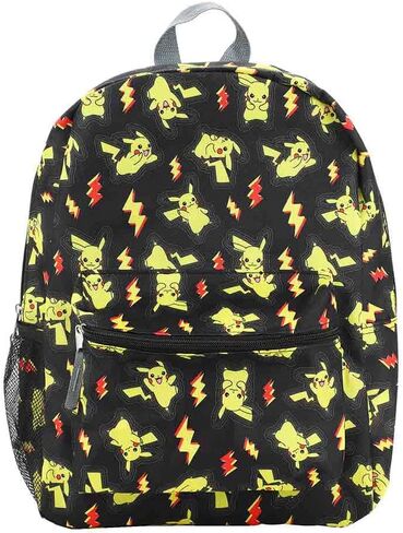 Pokemon Pikachu All-Over Print 16" Backpack in Saudi Arabia