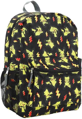 Pokemon Pikachu All-Over Print 16" Backpack in Saudi Arabia