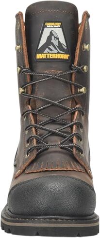 Matterhorn Men’s 28 Series HD 8" Waterproof Insulated Comp Toe Work Boot, Durable Leather, Slip-Resistant, EH Rated in Saudi Arabia