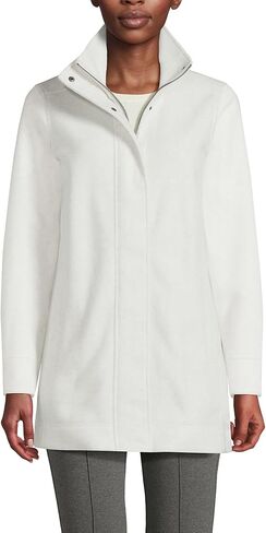 Lands' End Women's Luxe Fleece Coat in Saudi Arabia