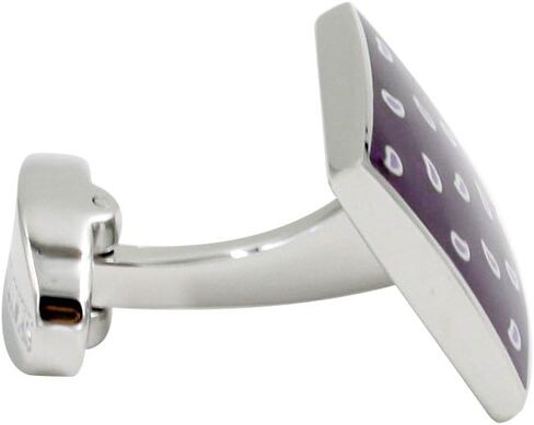 Tear Drop Purple Cufflinks | Wedding Anniversary Present | Husband Pressie for Men | Premium Cuff Links in Saudi Arabia