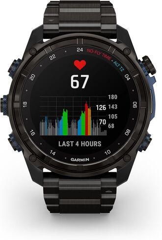 Garmin Descent Mk3i - 51 مم ، ساعة Carbon Gray DLC Titanium مع Band DLC Titanium و T2 جهاز الإرسال والاستقبال in Saudi Arabia