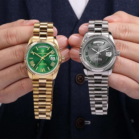 Rollstimi Pagani Design DD40 PD1783 Watches for Men ، NH36A الحركة التلقائية اليابانية ، تقويم اليوم/التاريخ ، سوار الفولاذ المقاوم للصدأ ، كريستال الياقوت ، ساعة تلقائية للرجال الفاخرة. in Saudi Arabia