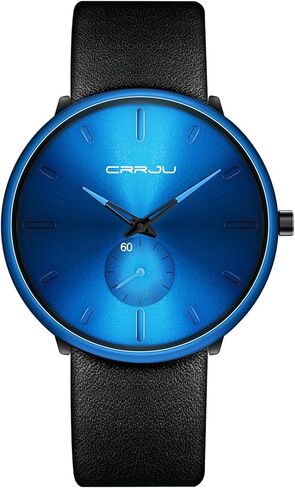 يراقب الرجال ساعة معصم ماء مقاوم للماء للرجال للجنسين مع فرقة جلدية in Kuwait