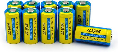 (50 عبوة) بطارية ليثيوم CR123A ، بديل 3V 1600MAH لـ 123A 123 C123 CR123 CR17345 ، بطاريات Streamlight 85175 ، غير قابلة للتشغيل in Saudi Arabia