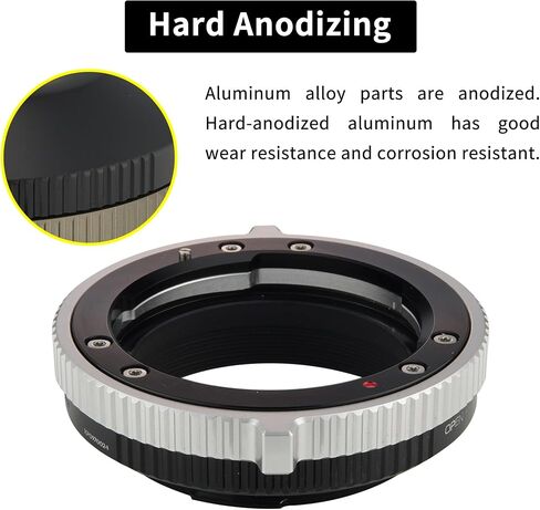 Lens Mount Adapter Ring Compatible with Leica M Lenses to SL and Panasonic S5 L Cameras in Kuwait