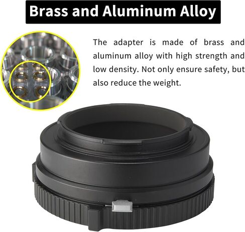 Lens Mount Adapter Ring Compatible with Leica M Lenses to SL and Panasonic S5 L Cameras in Kuwait