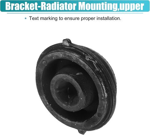 X AUTOHAUX 2pcs Lower Rubber Cushion Bushing Radiator Mount Insulator for Hyundai Santa Tucson 2022 2023 in Saudi Arabia