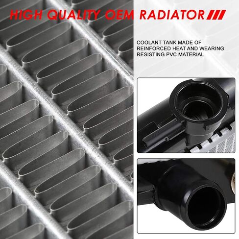 Auto Dynasty Radiator Compatible with 2009-2014 Nissan Cube, DPI 13127 Factory Style 1-Row Cooling Radiator, Aluminum Core in Saudi Arabia