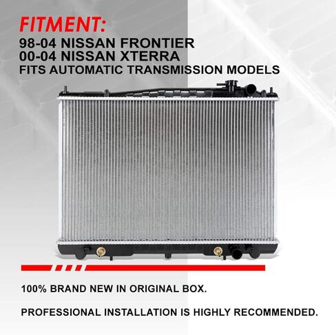Auto Dynasty Radiator Compatible with 2009-2014 Nissan Cube, DPI 13127 Factory Style 1-Row Cooling Radiator, Aluminum Core in Saudi Arabia