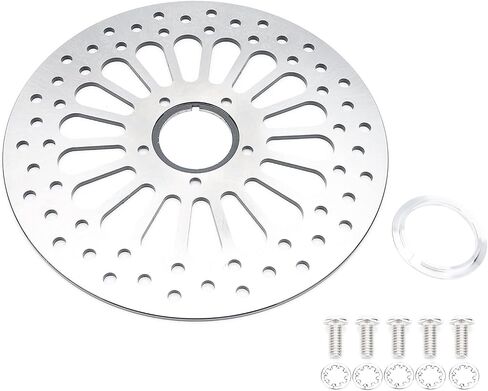 11.5" Front Brake Disc Rotor Compatible with Harley Davidson XL/FXDX/FXDL/FXDWG/FXDS/FXDXT/FXDXi/FLHRi/FLHR/FLHRCi/FLHT/FLHTi/FLHTCU-I/FLHRS/FLHRSi/FLHTC/FLHTCi/FLHX/FLHXi 2000-2007 in Saudi Arabia