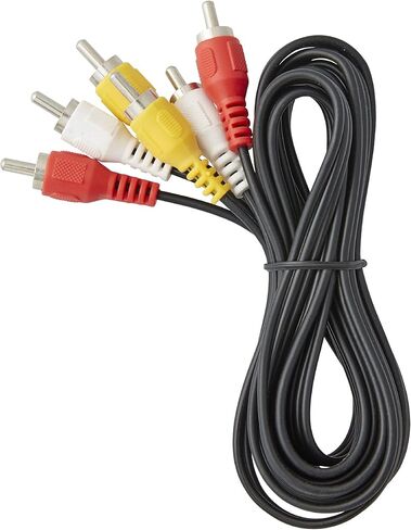 Newhouse Hardware RCA6-05 Audio/Video 3RCA to 3RCA Cable, for TV, VCR, DVD, and Speaker, 5-Pack in Saudi Arabia